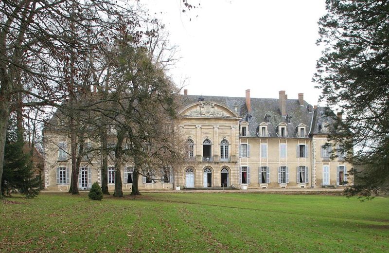 Antico palazzo abbaziale, oggi a Château de la Fertéa Chalon-sur-Saône in Borgogna
