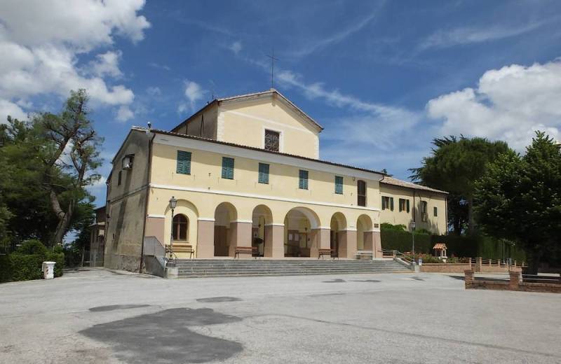 Santuario di S. Pasquale Baylon, in via S.Croce a Ostra Vetere