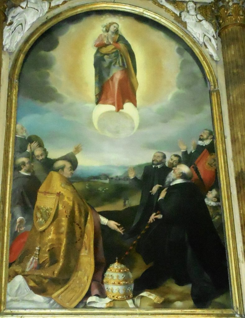 Immacolata Concezione Antonio del Giudice (sec XVI), Chiesa della Maddalena Senigallia