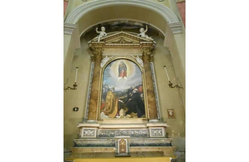 Immacolata Concezione Antonio del Giudice (sec XVI), Chiesa della Maddalena Senigallia