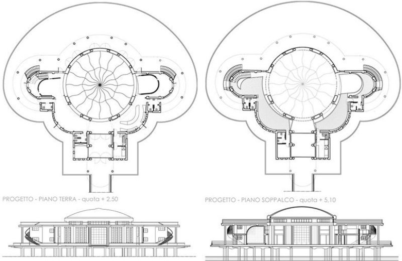 Progetto della Rotonda a Mare di Senigallia