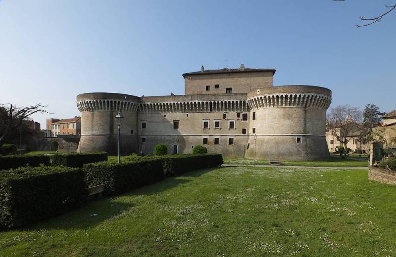 Rocca Roveresca di Senigallia lato mare