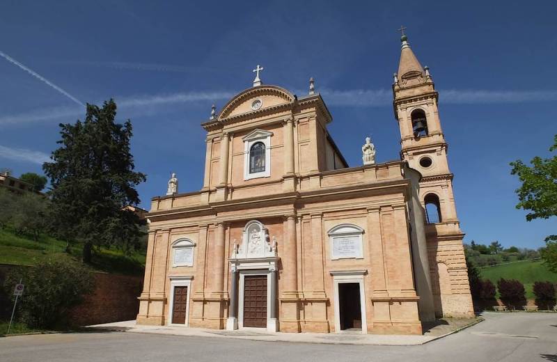 Il santuario campestre della Madonna della Rosa di Ostra