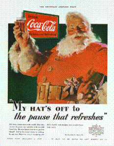 Il Santa Claus creato nel 1931 da Haddon Sunblom
