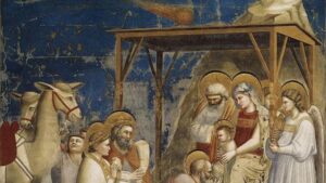 Giotto, Adorazione dei Magi della Cappella degli Scrovegni, Padova