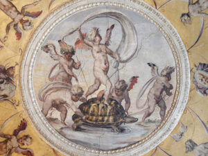 Festina lente, Palazzo Vecchio a Firenze