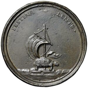 Festina lente motto della flotta navale di Cosimo I de' Medici