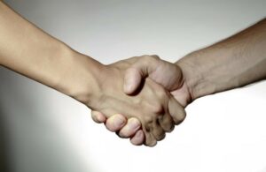 Stretta di mano